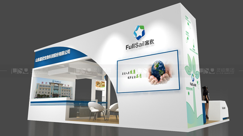 富欣生物-FIC展展臺設計案例