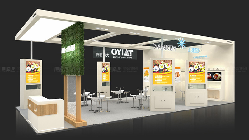 匯捷食品-FIC展展臺設計案例