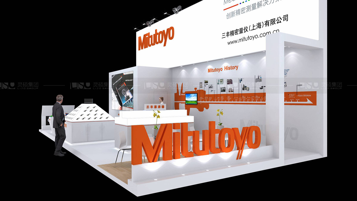 三豐-上海展會展臺設(shè)計案例