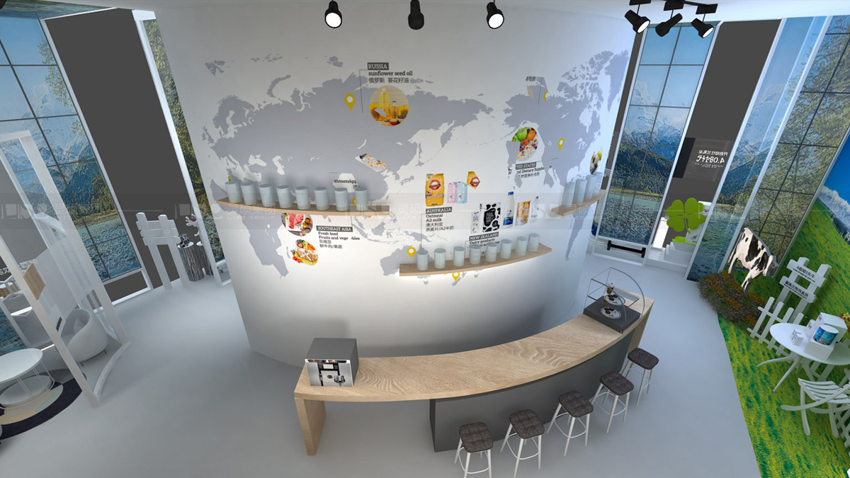 紐仕蘭-上海展會展臺設計案例