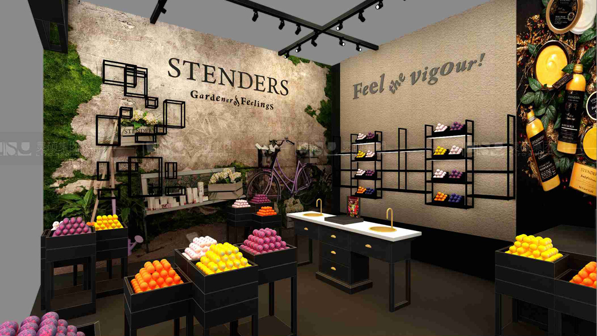 施丹蘭-上海展會(huì)展臺設(shè)計(jì)案例