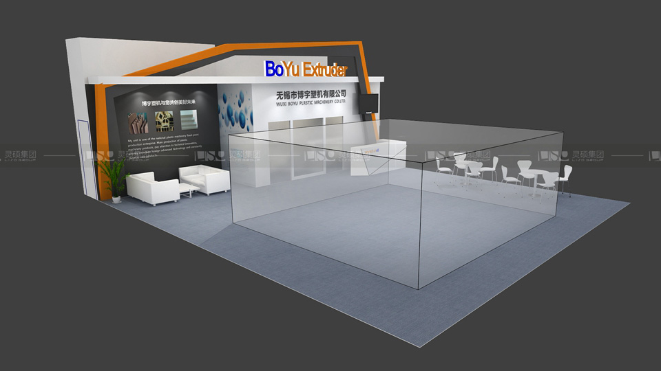 博宇-地面材料展臺設計案例