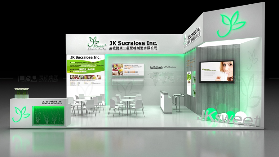 昆達生物-CHPI制藥展臺設計案例