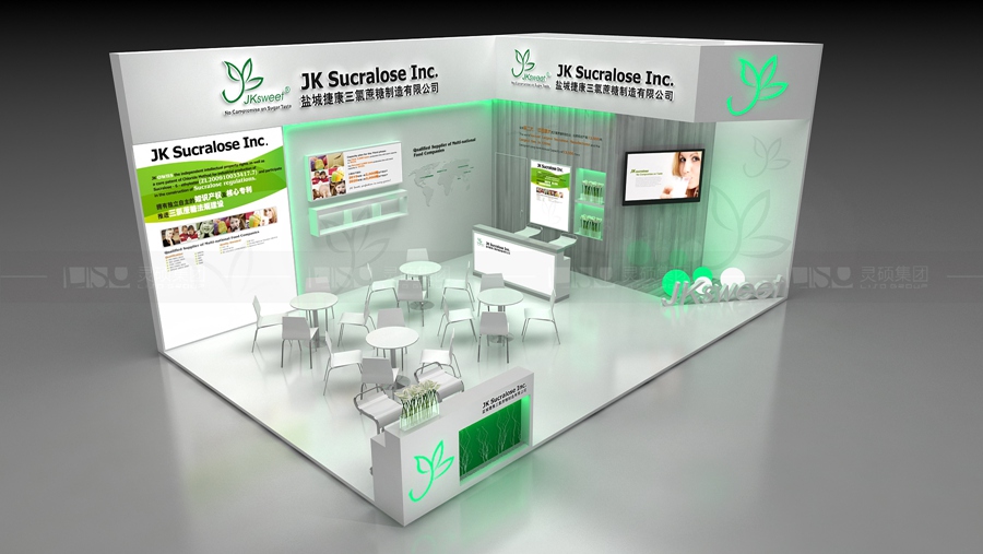 昆達生物-CHPI制藥展臺設計案例