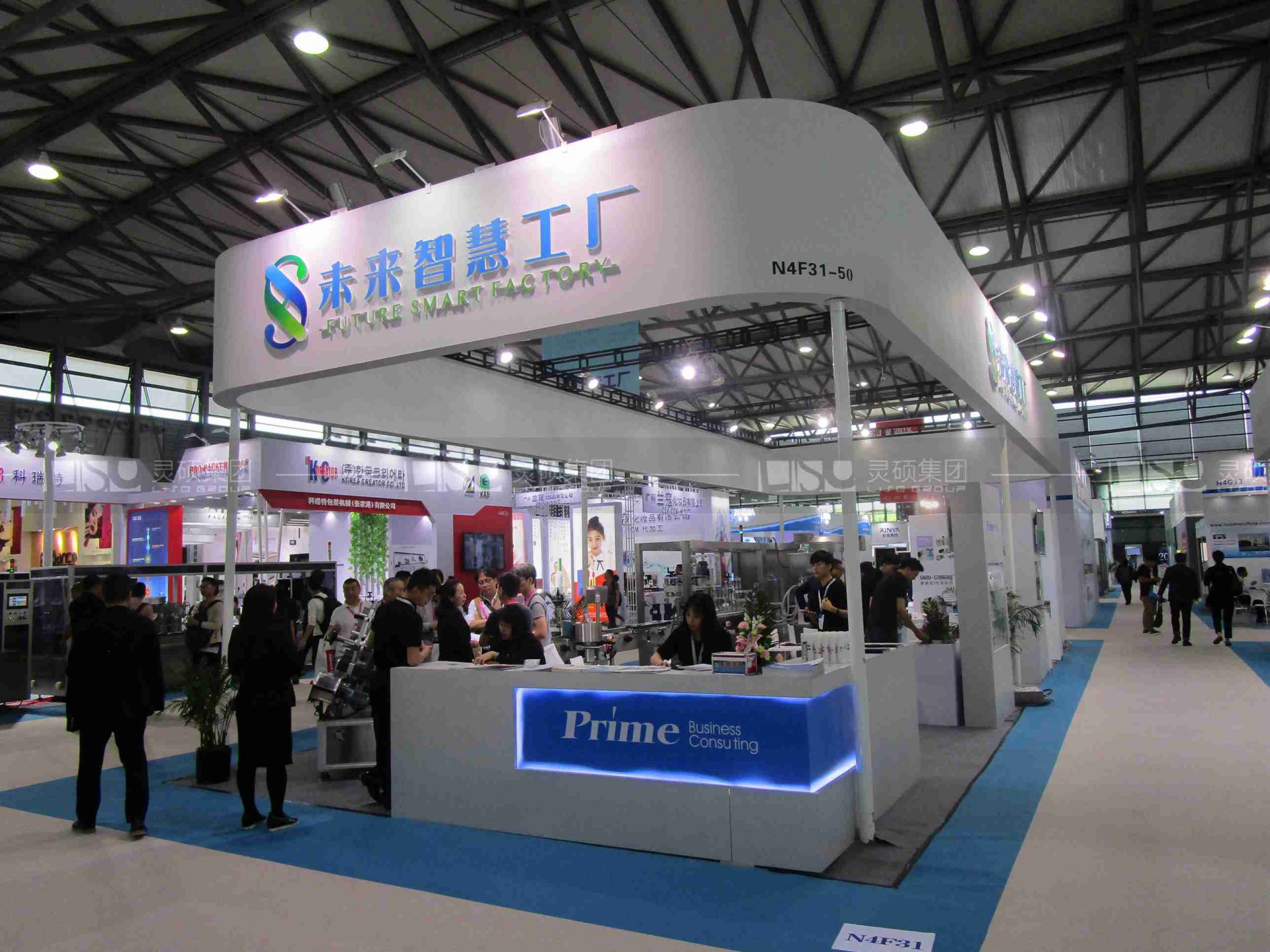 派姆-美容展展臺設計案例