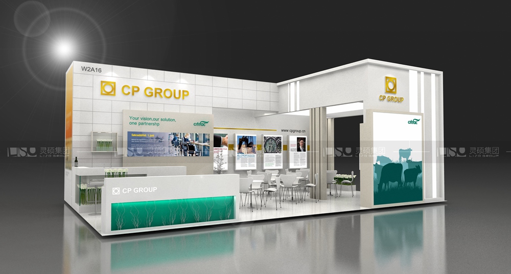 正大-醫療展展臺設計案例