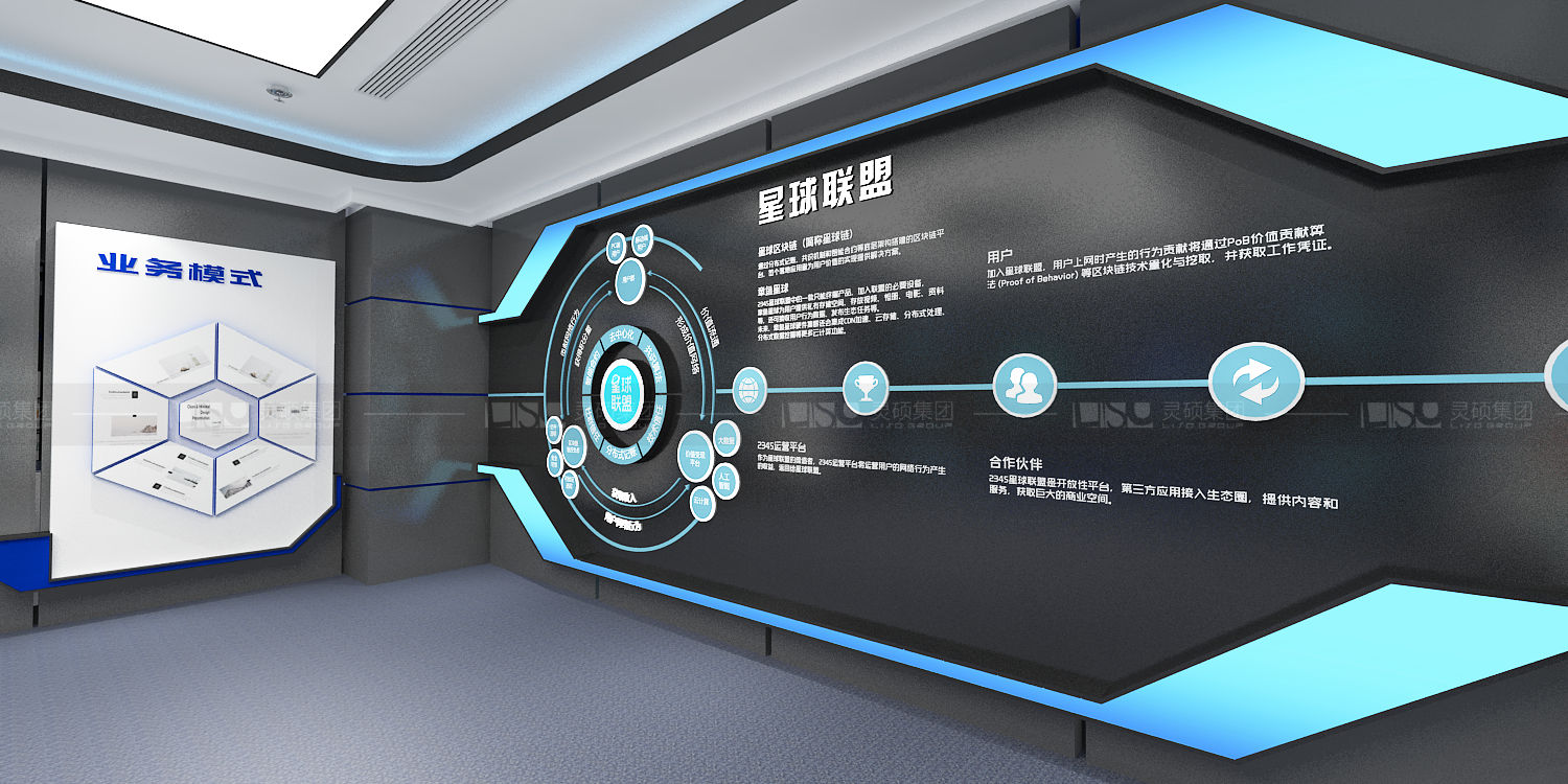 2345集團企業展廳設計案例