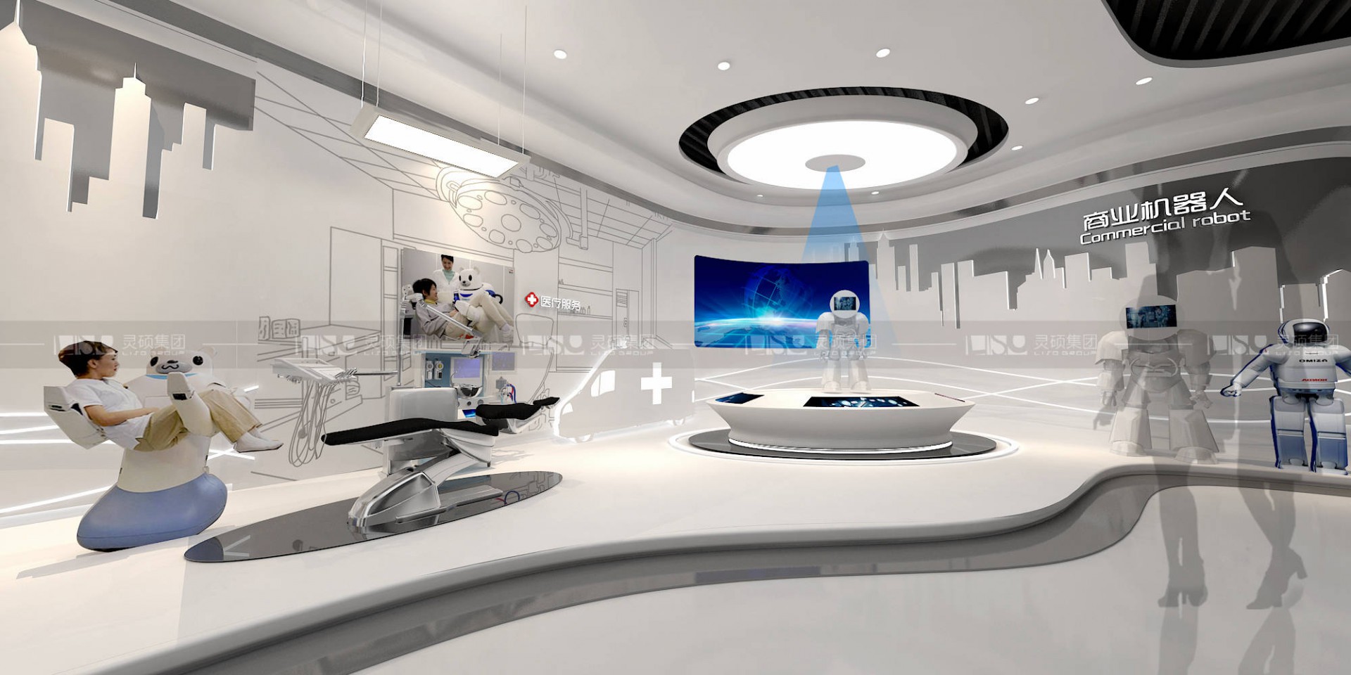 科沃斯機(jī)器人展廳設(shè)計(jì)案例