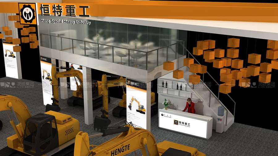 恒特-寶馬展展臺設計案例