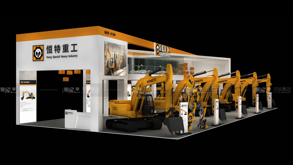 恒特-寶馬展展臺設計案例