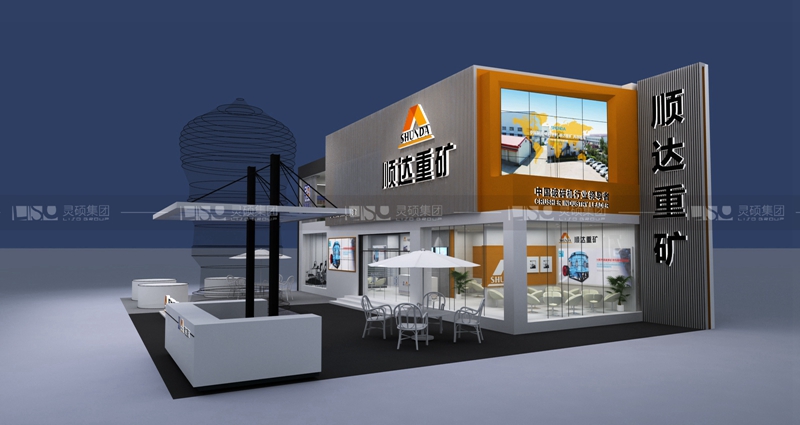 順達-寶馬展展臺設計案例