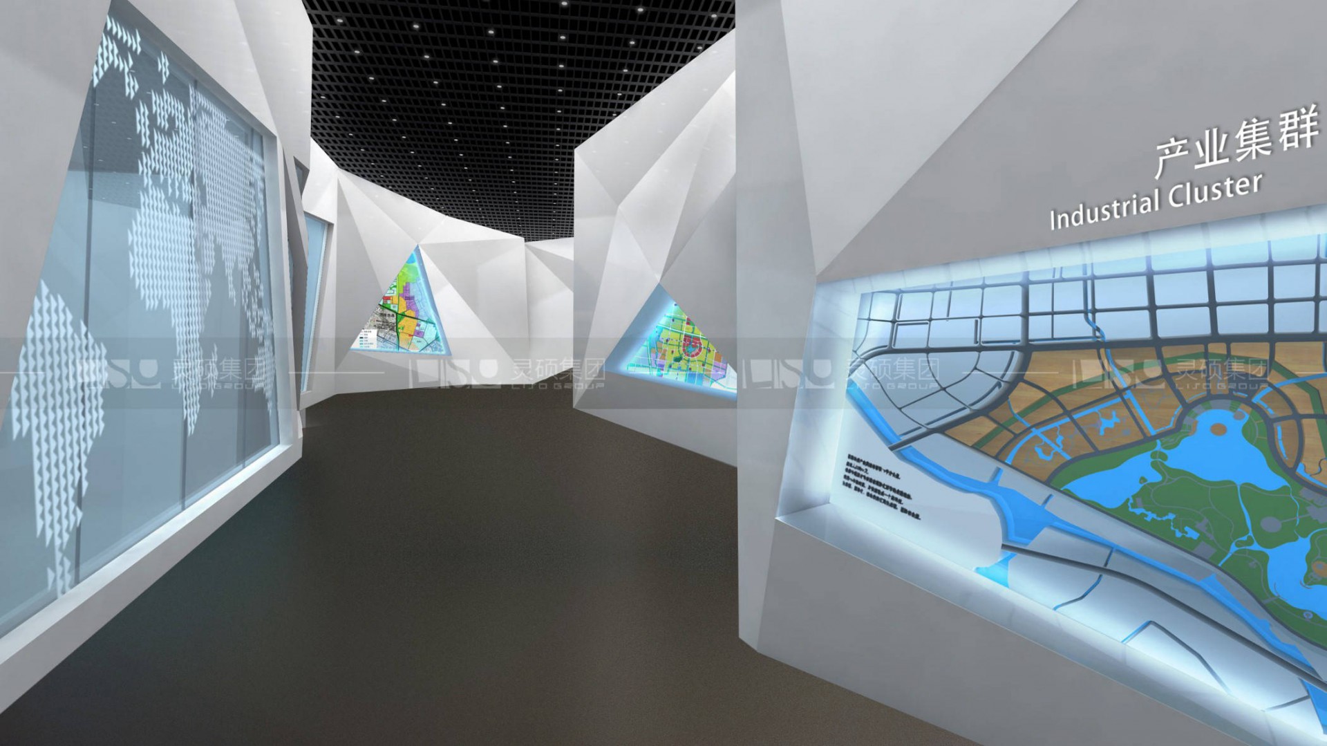 秀洲工業園規劃館設計搭建案例