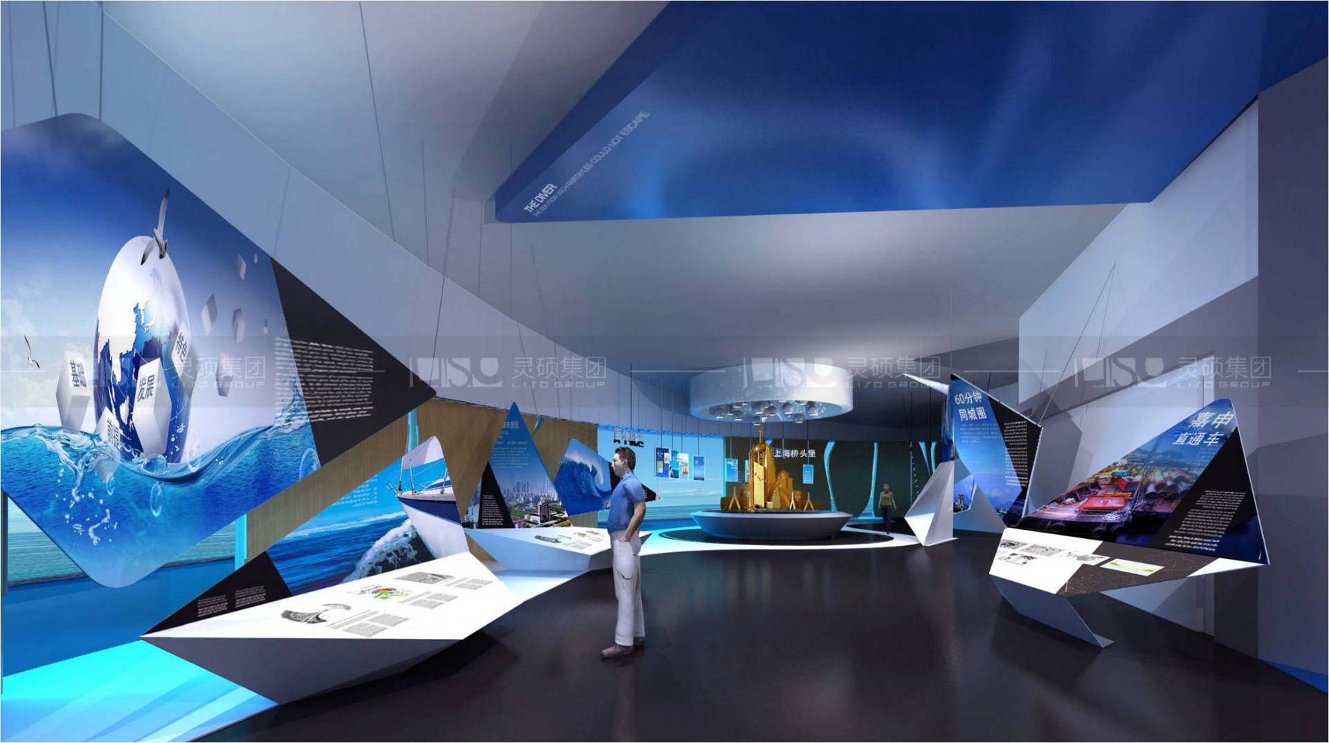 秀洲工業園規劃館設計搭建案例