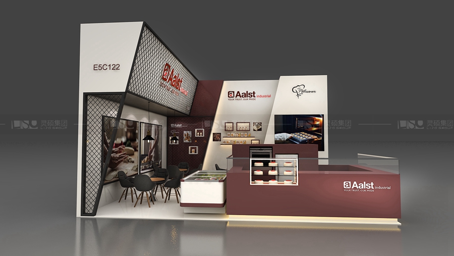 奧世-焙烤展展臺設(shè)計(jì)案例