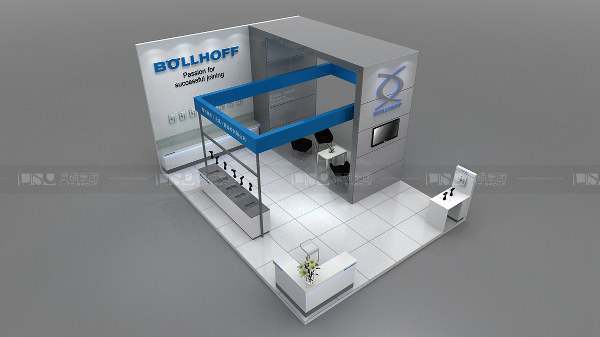 博爾豪夫-電梯展展臺設計案例