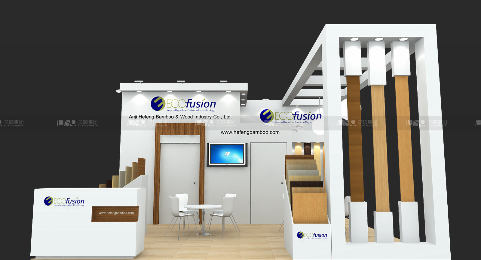 國外展臺設計搭建-恒豐