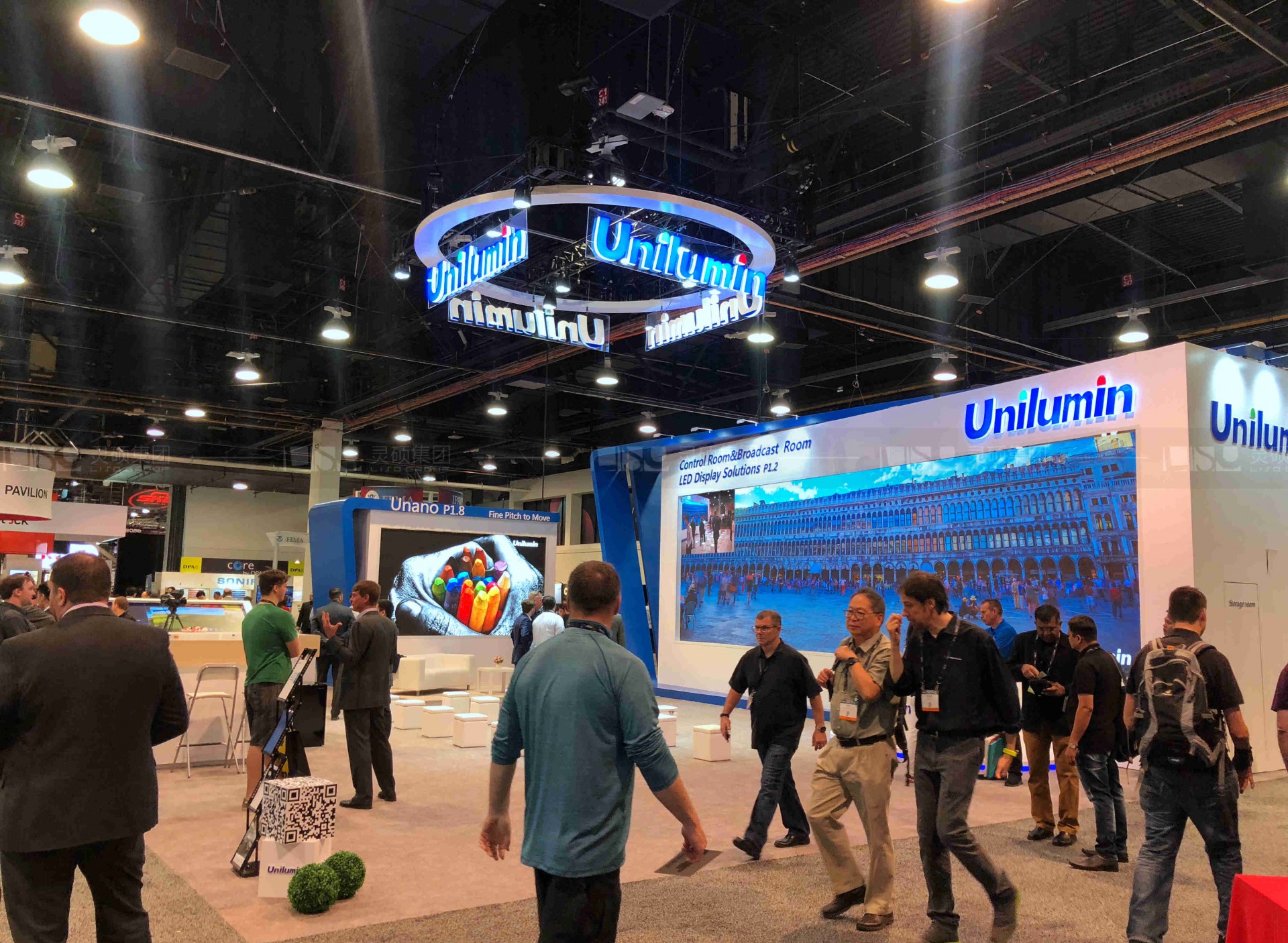 國外展臺設計搭建-洲明科技