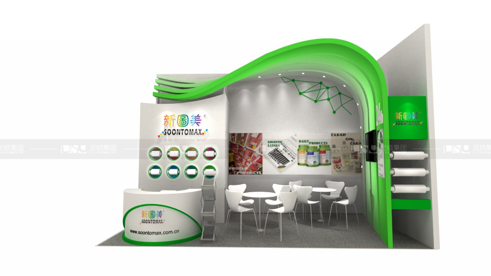 國外展臺設(shè)計搭建-新圖美