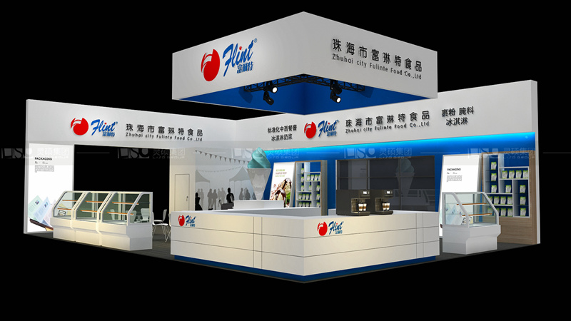 富琳特-酒店用品展臺設計案例