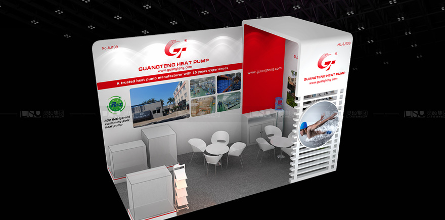 國外展臺設(shè)計搭建-?光騰新能源