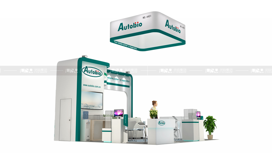 國外展臺設計搭建-安圖生物