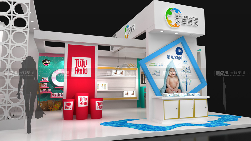 朗濤-孕嬰童展臺設計案例