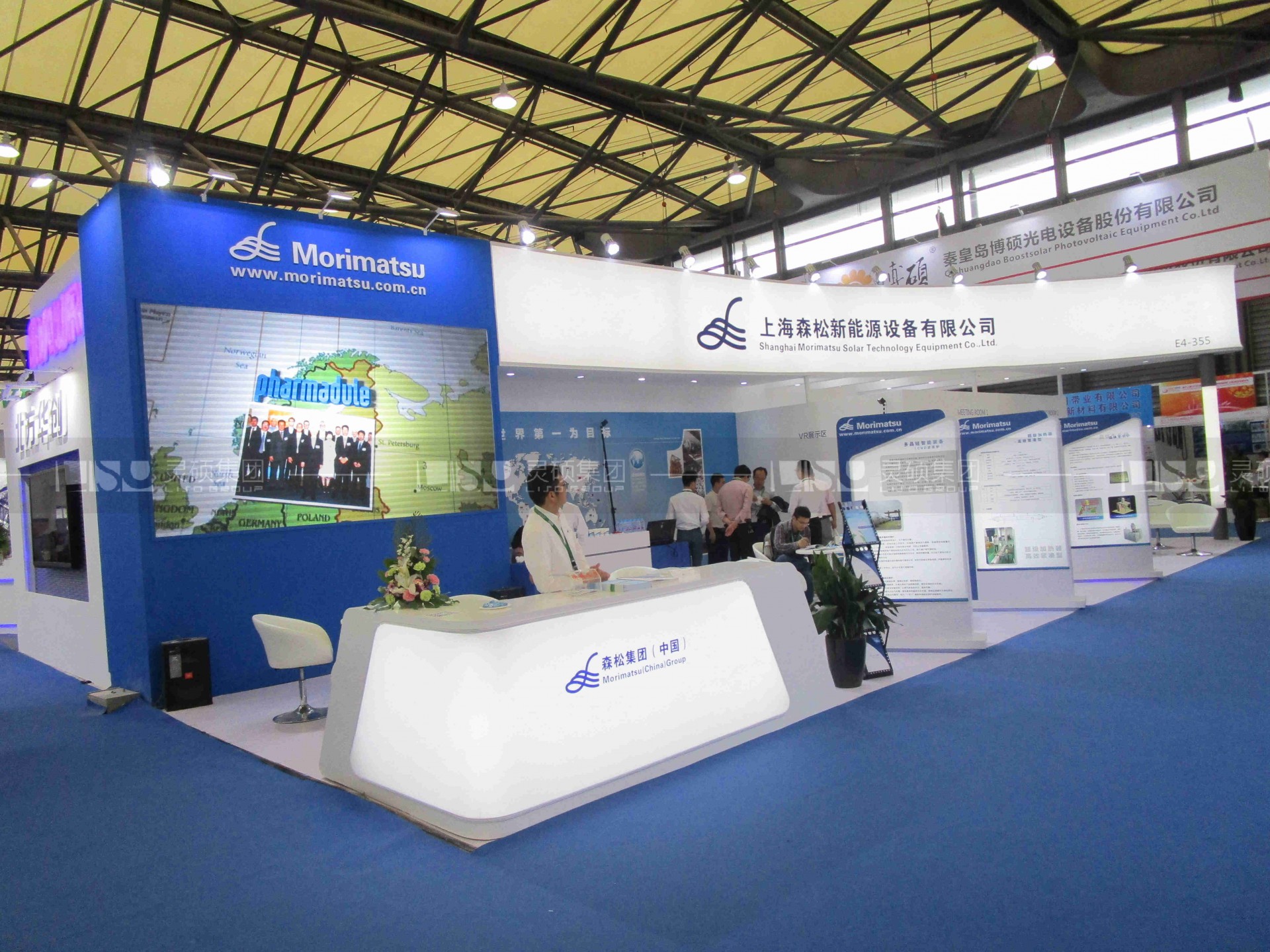 森松-光伏展臺設計搭建案例