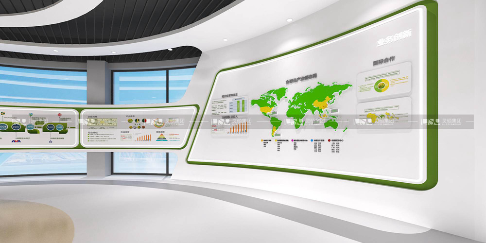 隆平高科研究院展廳設計搭建