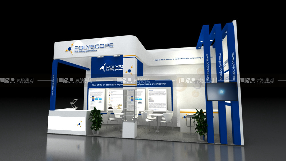 POLY-橡塑展展臺(tái)設(shè)計(jì)