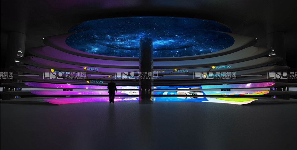 宿遷經濟開發區光電研究中心展館設計搭建