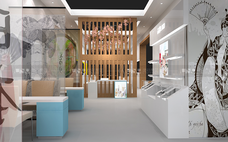 寶麗星-美容展臺設計搭建案例