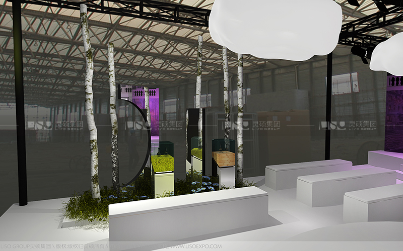 C2CC-美容展臺設計搭建案例