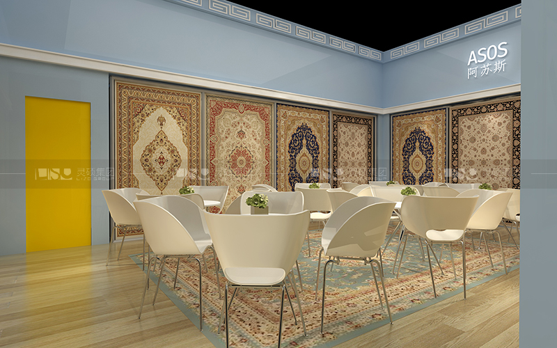 阿蘇斯-地材展臺(tái)設(shè)計(jì)搭建案例