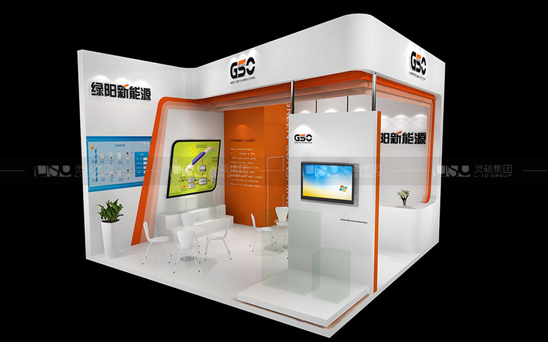 江蘇綠陽-光伏展臺設計搭建案例