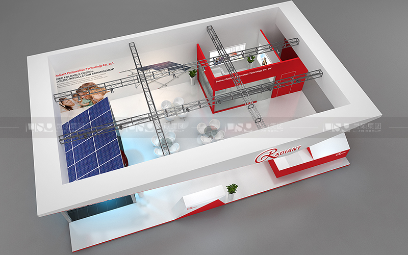 瑞得恩-光伏展臺設計搭建案例