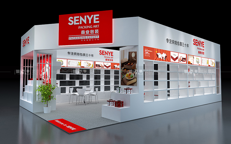 森業-焙烤展臺設計搭建案例