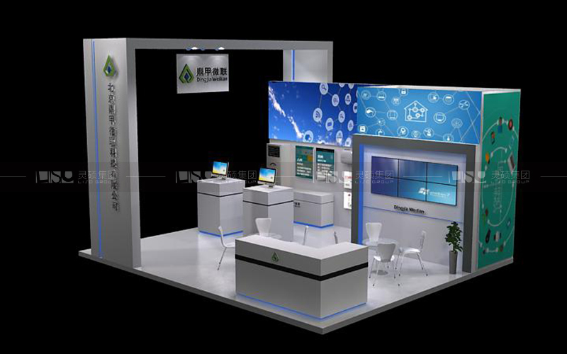 鼎甲微聯-展臺設計搭建案例