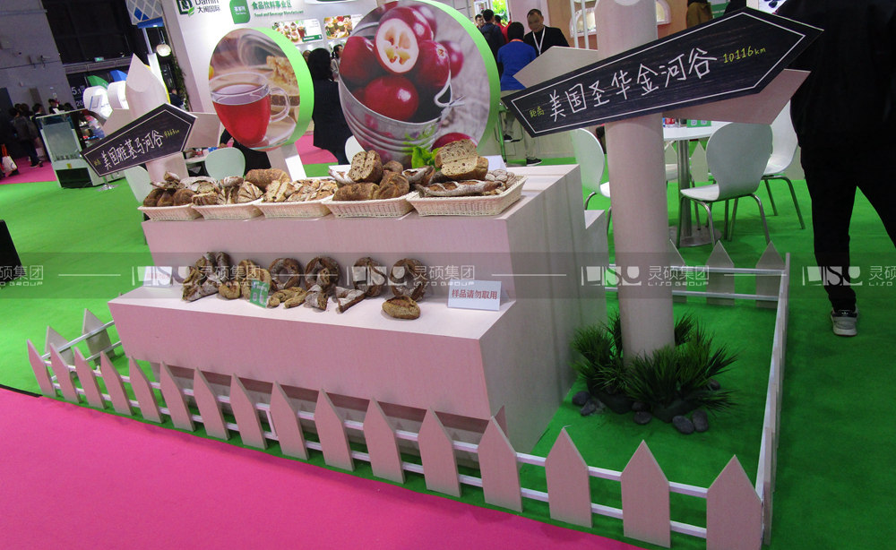 盟澤-食品添加劑展臺設(shè)計搭建案例