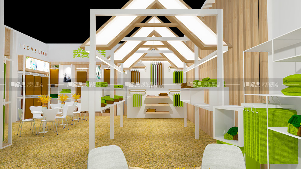 潔仕特-地材展臺設計搭建案例