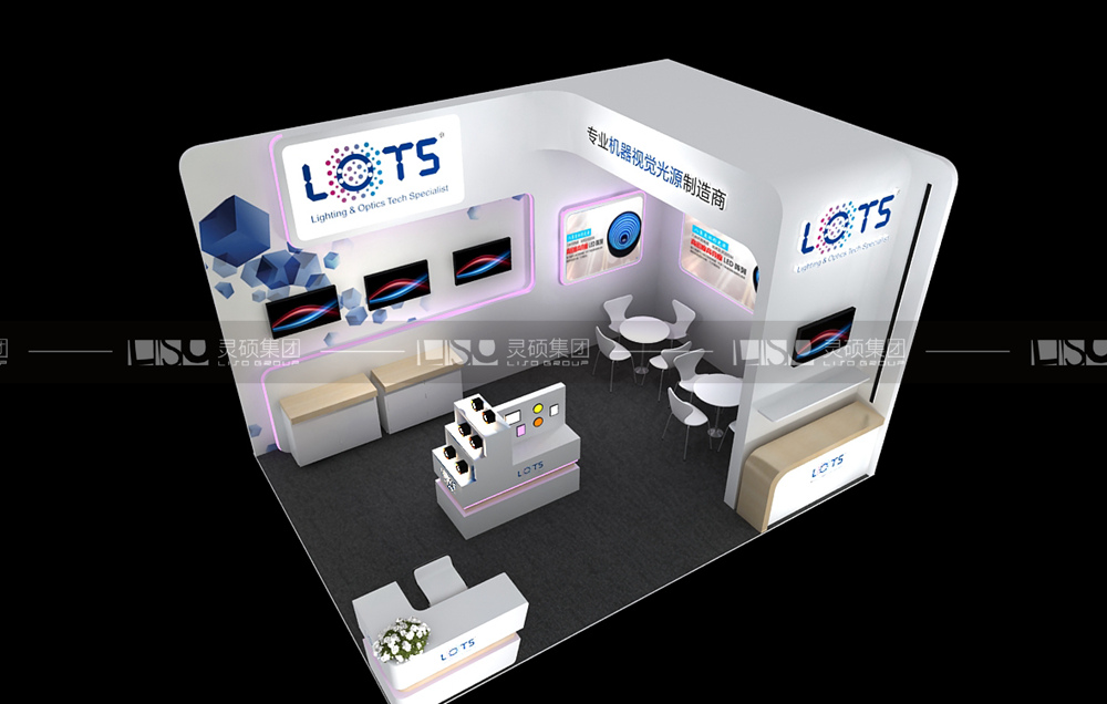 樂視-慕里黑電子展臺設計