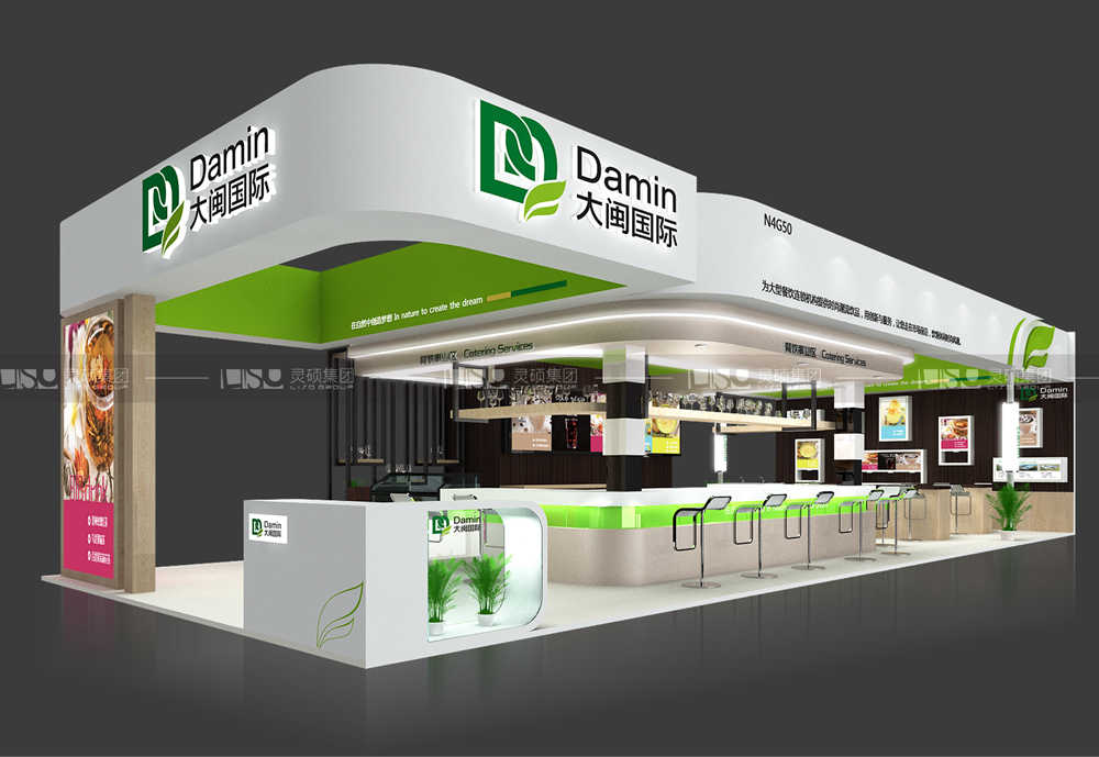 大閩-酒店用品展臺設計搭建案例