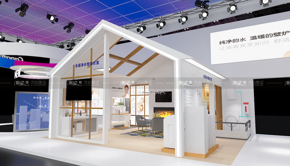 開能-家電展臺設(shè)計搭建案例