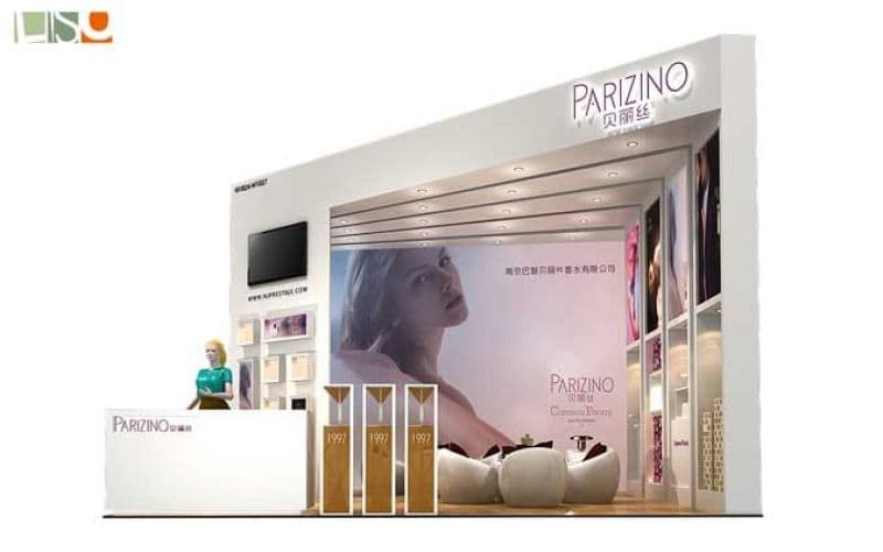 貝麗絲-美容展展臺設計搭建案例