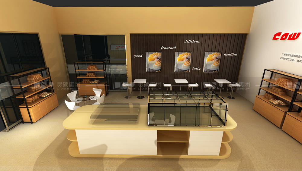 客盼-焙烤展展臺設(shè)計案例