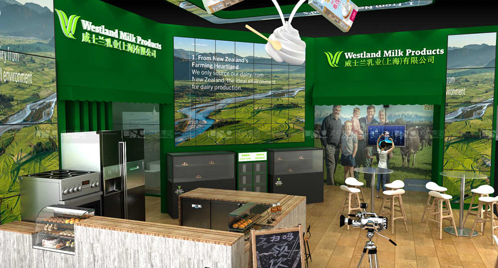 威士蘭-焙烤展展臺設計案例