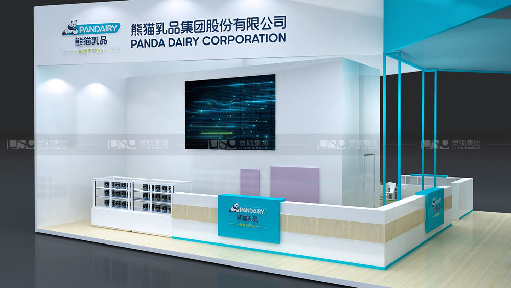 熊貓-焙烤展展臺設計案例