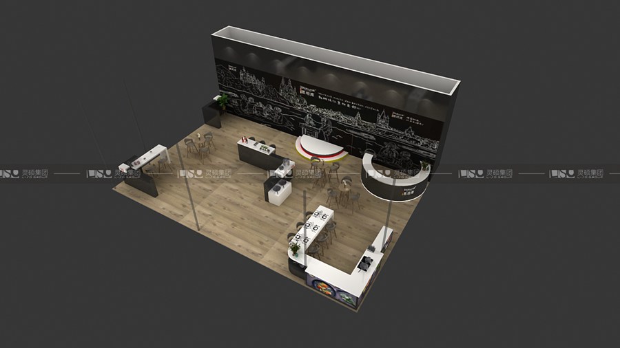 思坦庫-2019年上海展會展臺設計案例