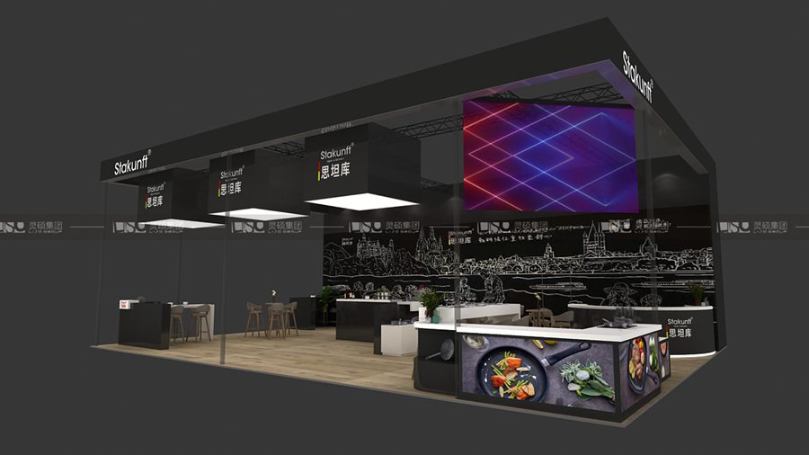 思坦庫-2019年上海展會展臺設計案例