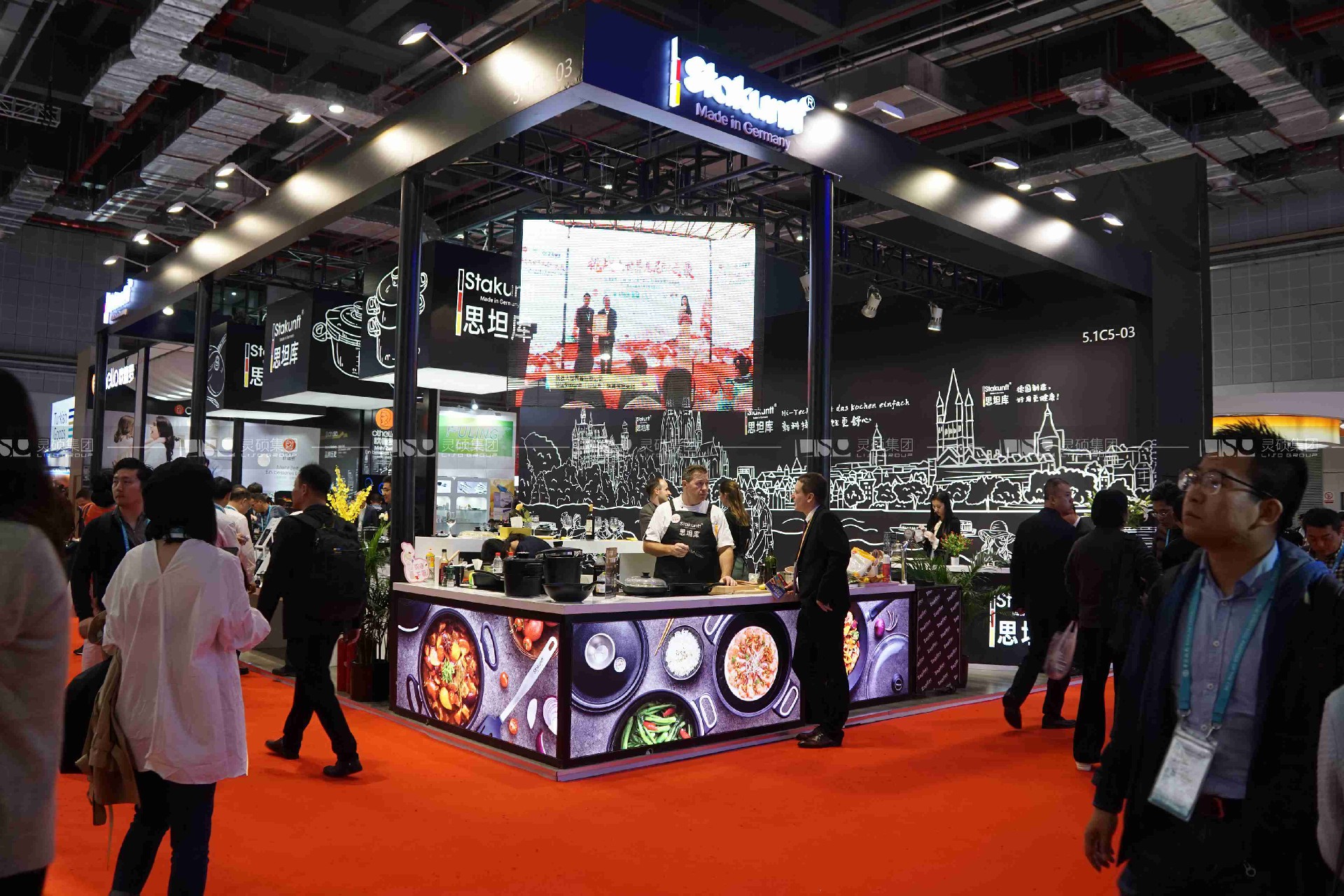 思坦庫-2019年上海展會展臺設計案例