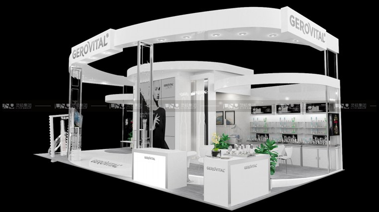 中羅-2019年上海展會展臺設計案例